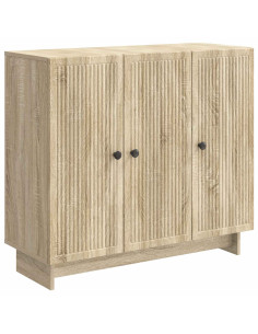 Credenza Rovere Sonoma 89 x 34,5 x 80 cm Legno ingegnerizzato