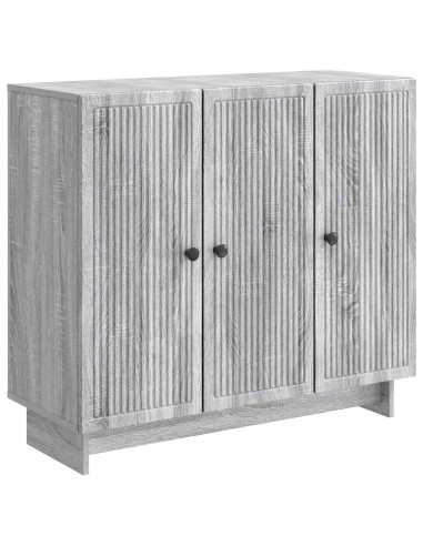 Credenza Grigio Sonoma 89 x 34,5 x 80 cm Legno ingegnerizzato
