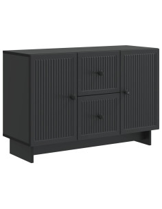 Credenza Nero 89 x 34,5 x 60 cm Legno ingegnerizzato