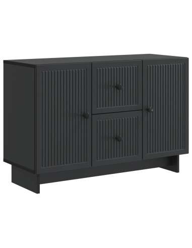 Credenza Nero 89 x 34,5 x 60 cm Legno ingegnerizzato