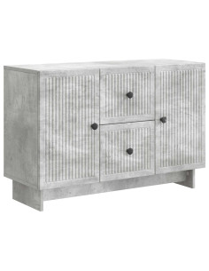 Credenza Grigio Cemento 89 x 34,5 x 60 cm Legno ingegnerizzato