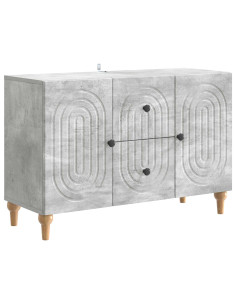 Mobile TV Grigio Cemento 89 x 34,5 x 60 cm Legno ingegnerizzato