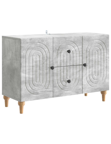 Mobile TV Grigio Cemento 89 x 34,5 x 60 cm Legno ingegnerizzato