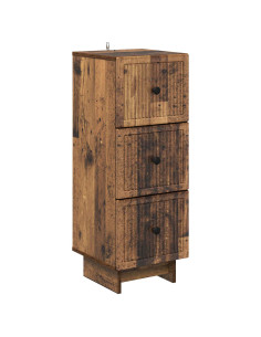 Mobile con Cassetti Legno antico 33 x 34,5 x 90 cm