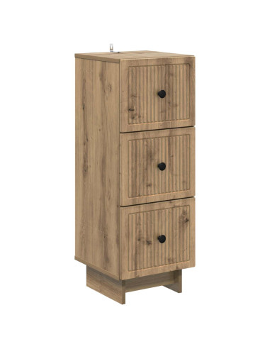 Mobile con Cassetti Rovere Artigianale 33 x 34,5 x 90 cm