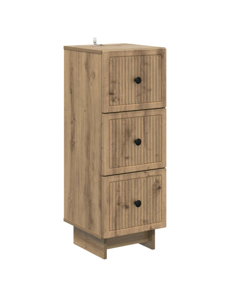 Mobile con Cassetti Rovere Artigianale 33 x 34,5 x 90 cm