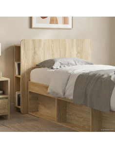 Testata del letto Rovere Sonoma Legno ingegnerizzato