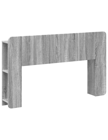 Testata del letto Grigio Sonoma Legno ingegnerizzato
