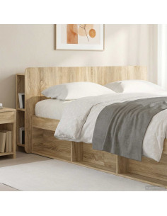 Testata del letto Rovere Sonoma Legno ingegnerizzato
