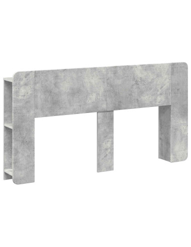 Testata del letto Grigio Cemento Legno ingegnerizzato