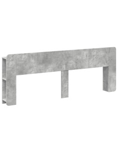Testata del letto Grigio Cemento Legno ingegnerizzato