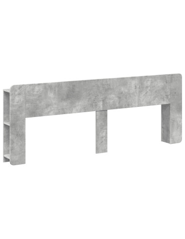 Testata del letto Grigio Cemento Legno ingegnerizzato