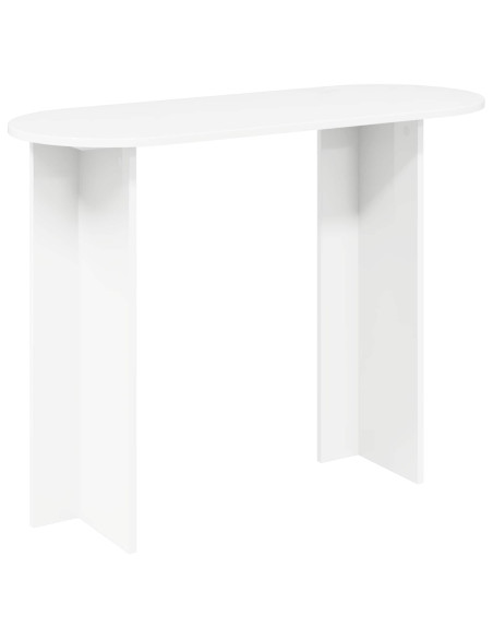 Tavolo consolle Bianco 100 x 39,5 x 75 cm Legno ingegnerizzato