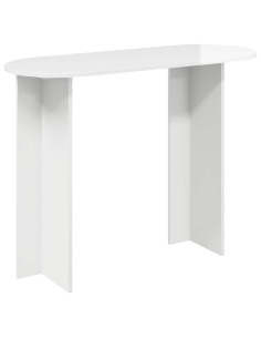 Tavolo consolle Bianco Lucido 100 x 39,5 x 75 cm