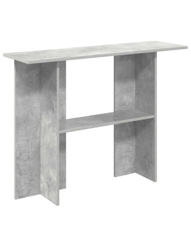 Tavolo consolle Grigio Cemento 100 x 30 x 75 cm