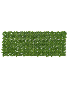 Schermo per balcone con foglie Verde e Giallo 200 x 75 cm