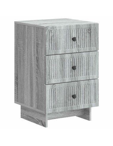 Armadio da Notte con cassetto Grigio Sonoma 43 x 41 x 66,5 cm