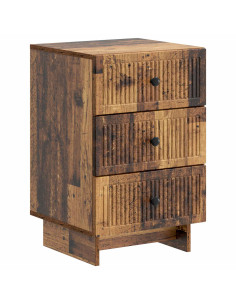Armadio da Notte con cassetto Legno antico 43 x 41 x 66,5 cm
