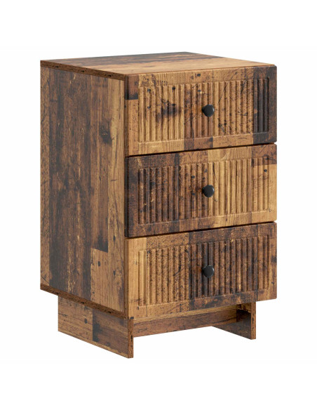 Armadio da Notte con cassetto Legno antico 43 x 41 x 66,5 cm