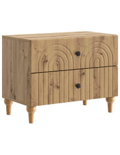 Armadio da Notte Rovere Artigianale 62 x 34,5 x 48 cm