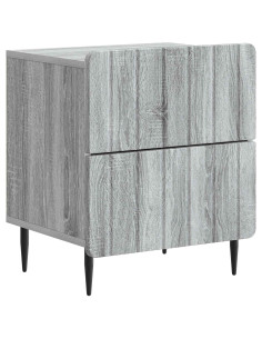 Armadio da Notte con cassetto Grigio Sonoma 43 x 34,5 x 49,5 cm