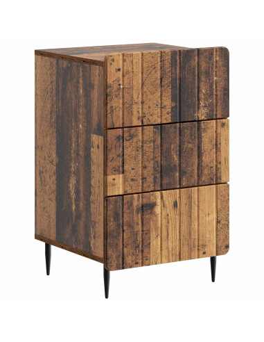 Armadio da Notte con cassetto Legno antico 43x 41 x 68 cm