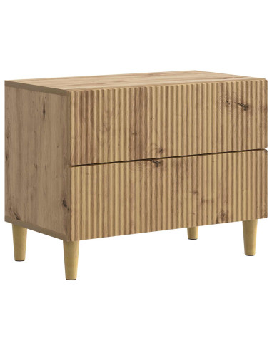 Armadio da Notte Rovere Artigianale 62 x 34,5 x 48 cm