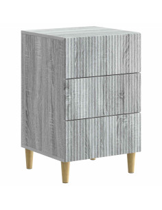 Armadio da Notte con cassetto Grigio Sonoma 43 x 41 x 66,5 cm