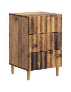 Armadio da Notte con cassetto Legno antico 43 x 41 x 66,5 cm