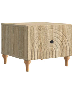 Tavolino da salotto con cassetto Rovere Sonoma 49 x 50 x 40 cm
