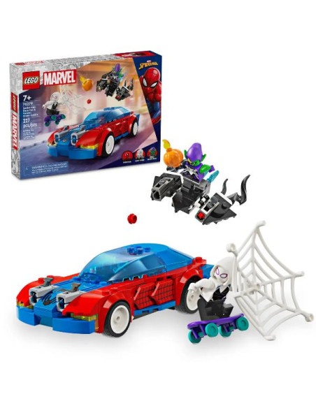 AUTO CORSA SPIDERMAN VENOMGOBLIN