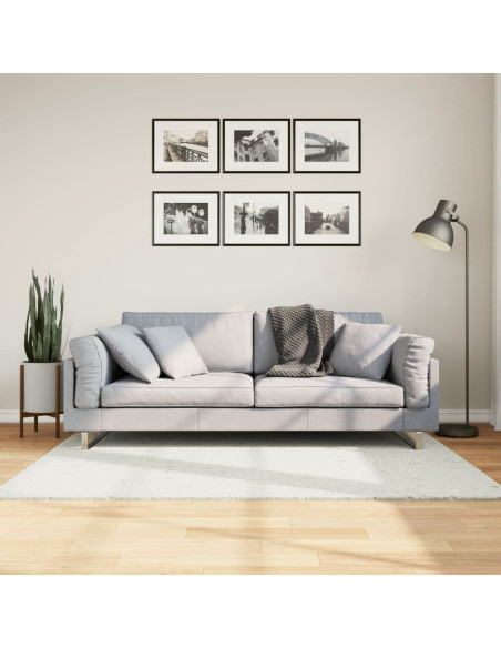 Tappeto OVIEDO a Pelo Corto Crema 120x170 cm