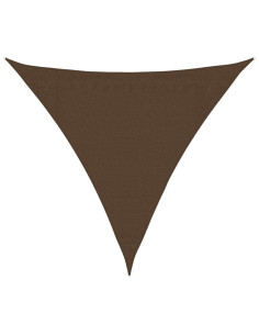 Vela Parasole 160 g/m² Marrone 3x3x3 m in HDPE 2