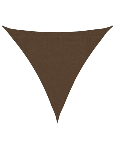 Vela Parasole 160 g/m² Marrone 3x3x3 m in HDPE