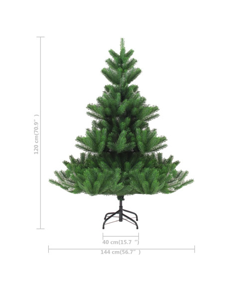 Albero di Natale Artificiale Abete Nordmann Verde 180 cm