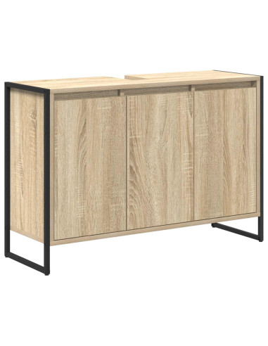 Set di mobili per il bagno Rovere Sonoma Legno multistrato