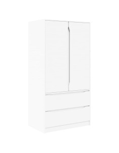 Mobile da Bagno Bianco 79,5 x 49 x 156 cm Legno multistrato 2