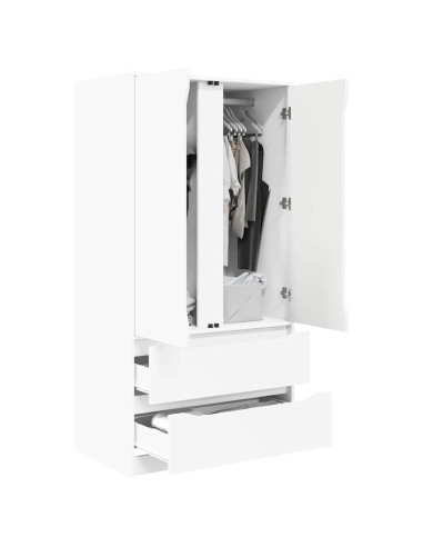 Mobile da Bagno Bianco 79,5 x 49 x 156 cm Legno multistrato