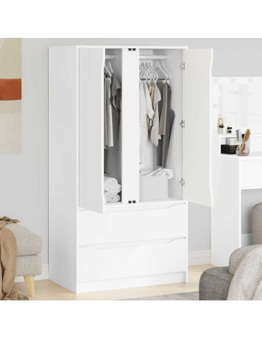 Mobile da Bagno Bianco 79,5 x 49 x 156 cm Legno multistrato