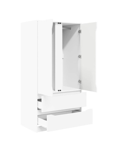 Mobile da Bagno Bianco 79,5 x 49 x 156 cm Legno multistrato
