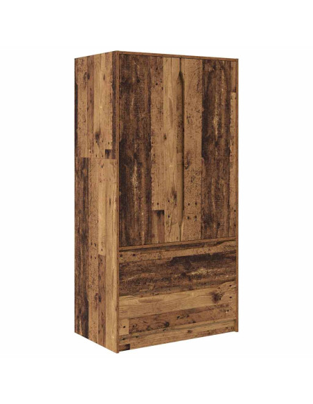 Mobile da Bagno con cassetto Legno vecchio 79,5 x 49 x 156 cm