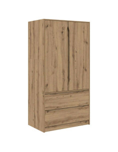 Mobile da Bagno con porta Rovere artigianale 79,5 x 49 x 156 cm 2