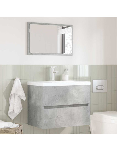 Set di mobili per il bagno Grigio cemento 60 x 38,3 x 45 cm