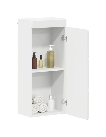 Armadio da bagno a muro TULUM Bianco 37 x 24,5 x 86 cm