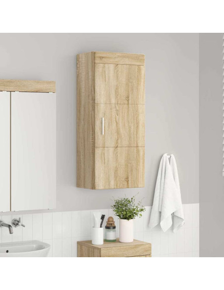 Armadio da bagno a muro TULUM Rovere Sonoma 37 x 24,5 x 86 cm