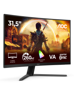 AOC G4 C32G42ZE Monitor PC 80 cm (31.5") 1920 x 1080 Pixel Full HD LED Nero, Rosso 2