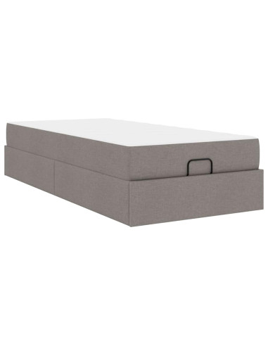 Struttura letto con materasso con materasso 2 pcs Talpa Tessuto