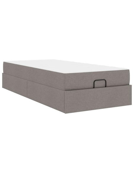 Struttura letto con materasso con materasso 2 pcs Talpa Tessuto