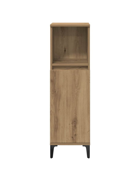 Set di mobili per il bagno con porta 3 pcs Rovere artigianale
