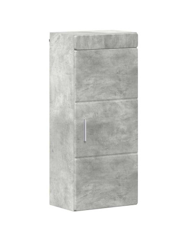 Armadio da bagno a muro TULUM Grigio cemento 37 x 24,5 x 86 cm